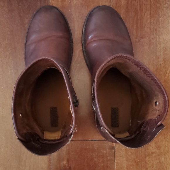 OluKai leather dark brown boots size 6 - Picture 6 of 6